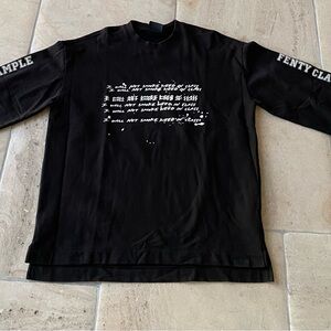 Fenty Black Long Sleeve Tee